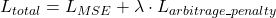  L_{total} = L_{MSE} + \lambda \cdot L_{arbitrage\_penalty}